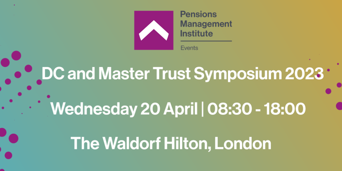 DC and Master Trust Symposium